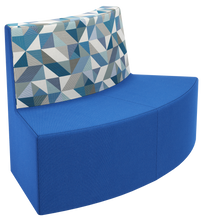 Load image into Gallery viewer, artcobell soft seating curved linear lounge sofa