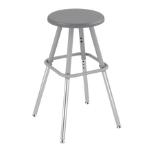 Load image into Gallery viewer, Four-leg classroom stools with customizable finishes and seat options