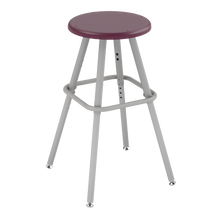 Load image into Gallery viewer, Four-leg classroom stools with customizable finishes and seat options