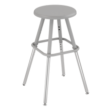 Load image into Gallery viewer, Four-leg classroom stools with customizable finishes and seat options