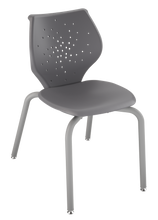 Load image into Gallery viewer, NXT MOV four-leg chair with flexible two-part shell for active seating