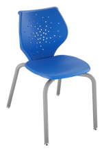 Load image into Gallery viewer, NXT MOV four-leg chair with flexible two-part shell for active seating