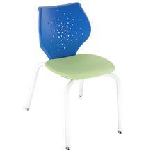 Load image into Gallery viewer, NXT MOV four-leg chair with flexible two-part shell for active seating