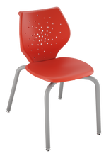 Load image into Gallery viewer, NXT MOV four-leg chair with flexible two-part shell for active seating