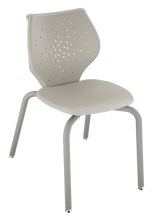 Load image into Gallery viewer, NXT MOV four-leg chair with flexible two-part shell for active seating