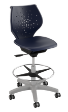 Load image into Gallery viewer, NXT MOV classroom swivel stool with moving seat, 360-degree swivel, and adjustable height