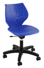 Load image into Gallery viewer, NXT MOV task chair with swivel, adjustable height, and flexible seating design