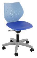 Load image into Gallery viewer, NXT MOV task chair with swivel, adjustable height, and flexible seating design