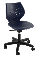 Load image into Gallery viewer, NXT MOV task chair with swivel, adjustable height, and flexible seating design