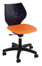 Load image into Gallery viewer, NXT MOV task chair with swivel, adjustable height, and flexible seating design
