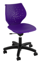 Load image into Gallery viewer, NXT MOV task chair with swivel, adjustable height, and flexible seating design