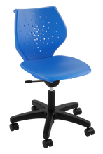 Load image into Gallery viewer, NXT MOV task chair with swivel, adjustable height, and flexible seating design