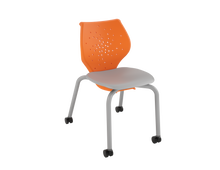 Load image into Gallery viewer, Four Leg Caster Chair