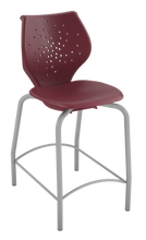 Load image into Gallery viewer, NXT MOV four-leg stool featuring a flexible two-part shell for active seating