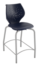Load image into Gallery viewer, NXT MOV four-leg stool featuring a flexible two-part shell for active seating