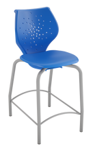 Load image into Gallery viewer, NXT MOV four-leg stool featuring a flexible two-part shell for active seating
