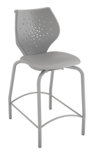 Load image into Gallery viewer, NXT MOV four-leg stool featuring a flexible two-part shell for active seating