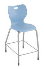 Load image into Gallery viewer, Alphabet four-leg stool for classrooms and cafeterias