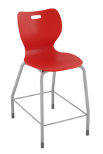 Load image into Gallery viewer, Alphabet four-leg stool for classrooms and cafeterias