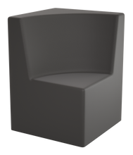 Load image into Gallery viewer, Curved corner modular soft seating chair with wraparound backrest