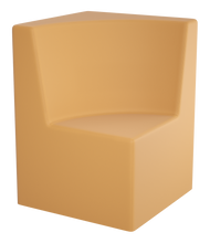 Load image into Gallery viewer, Curved corner modular soft seating chair with wraparound backrest