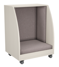Load image into Gallery viewer, mobile privacy pod for student focus and sensory breaks