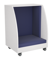 Load image into Gallery viewer, mobile privacy pod for student focus and sensory breaks