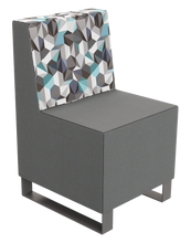 Load image into Gallery viewer, artcobell soft seating linear lounge sofa with elevated sled legs