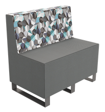 Load image into Gallery viewer, artcobell soft seating linear lounge sofa with elevated sled legs