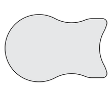 Load image into Gallery viewer, artcobell Student Desks Shape Desk Beta line art