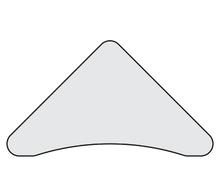 Load image into Gallery viewer, artcobell Student Desk Shape Desks Swoop line art