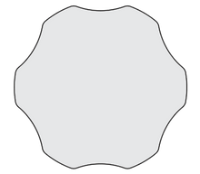 Load image into Gallery viewer, artcobell Tables Shape Tables Flower line art