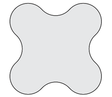 Load image into Gallery viewer, artcobell Tables shape table puddle line art