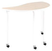 Load image into Gallery viewer, artcobell nebula shape table with fixed leg casters