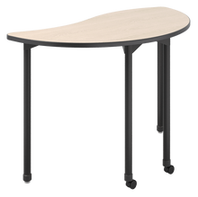 Load image into Gallery viewer, artcobell nebula shape table with fixed wheelbarrow leg