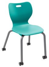 Load image into Gallery viewer, artcobell Seating Alphabet Four Leg Caster