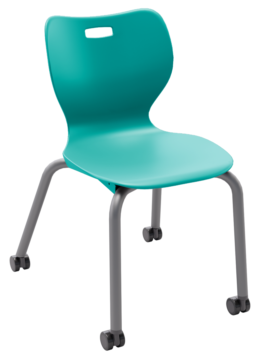 Four Leg Caster Chair