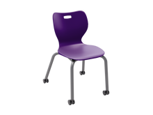 Load image into Gallery viewer, Four Leg Caster Chair

