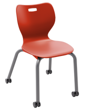 Load image into Gallery viewer, artcobell Seating Alphabet Four Leg Caster