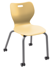 Load image into Gallery viewer, artcobell Seating Alphabet Four Leg Caster