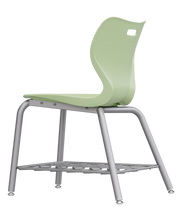 Load image into Gallery viewer, artcobell Alphabet Four Leg Chair with Bookrack