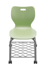 Load image into Gallery viewer, artcobell Seating Alphabet Four Leg Caster w/Bookrack