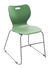 Load image into Gallery viewer, artcobell Seating Alphabet Sled Stacking Chair