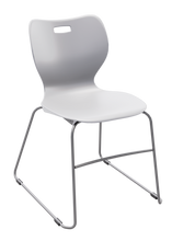 Load image into Gallery viewer, artcobell Seating Alphabet Sled Stacking Chair