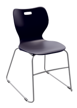 Load image into Gallery viewer, artcobell Seating Alphabet Sled Stacking Chair