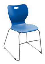 Load image into Gallery viewer, artcobell Seating Alphabet Sled Stacking Chair