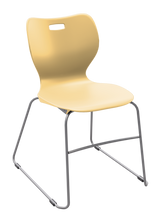 Load image into Gallery viewer, artcobell Seating Alphabet Sled Stacking Chair