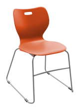 Load image into Gallery viewer, artcobell Seating Alphabet Sled Stacking Chair