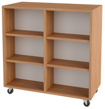 Load image into Gallery viewer, artcobell Storage mobile shelves Linear Double Face