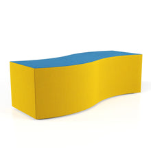 Load image into Gallery viewer, artcobell soft seating expanse bench two tone